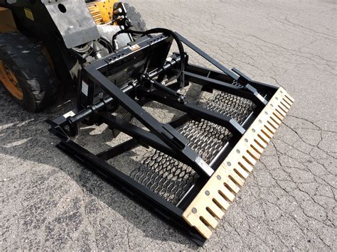 skid steer land plane attachments|ground leveler for skid steer.